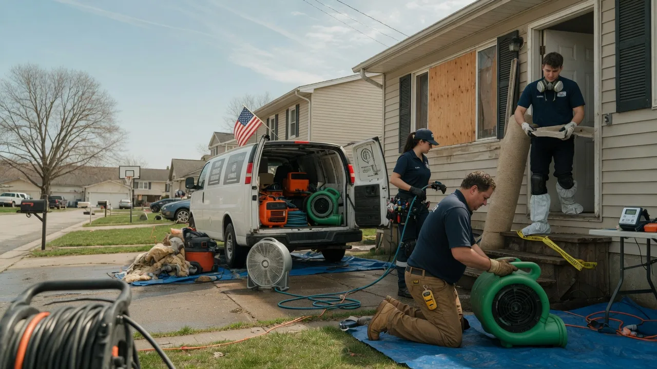 Water Damage Restoration in Sarahsville, OH near me